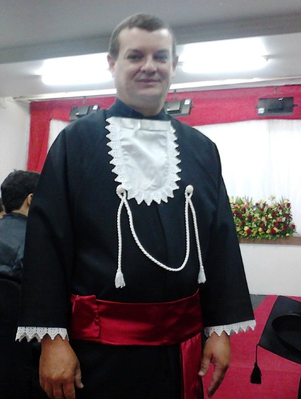 Colação de grau no curso de Direito - Faculdades Pitágoras de Montes Claros, dezembro 2012